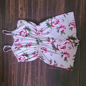 Poof Girl size M Floral Romper